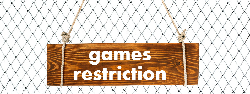 games restriction